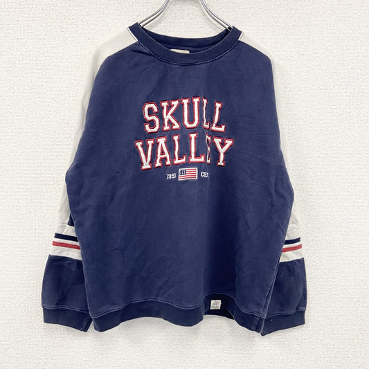 PULL&BEAR　スウェット/トレーナー　紺　ネイビー　Mサイズ