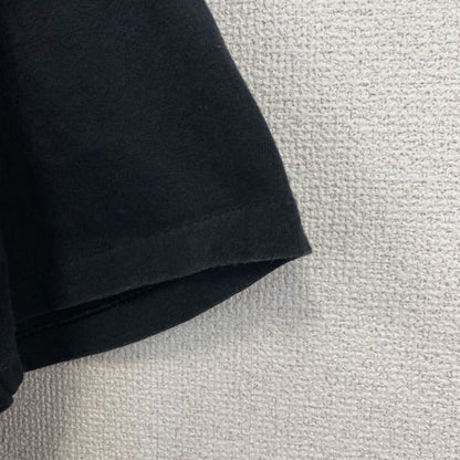古着 used　半袖プリントTシャツ　ブラック　黒　ハロウィン　シングルステッチ　クルーネック　オーバーサイズ