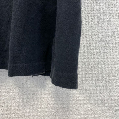 古着 used　半袖プリントTシャツ　ブラック　黒　ハロウィン　シングルステッチ　クルーネック　オーバーサイズ
