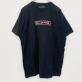 古着 used　BLACK PINK　ブラックピンク　半袖プリントTシャツ　K‐pop　クルーネック　黒　ブラック　Lサイズ