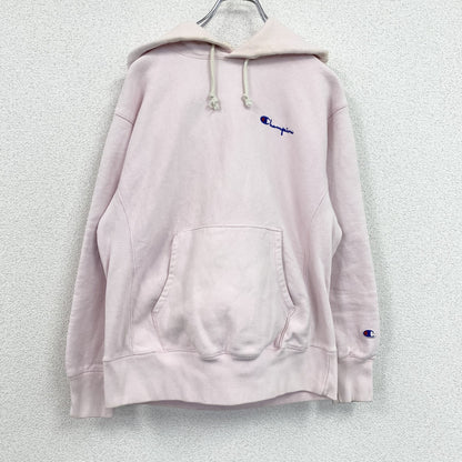 Champion　チャンピオン　リバースウィーブ　スウェットパーカー/フーディー　ピンク　Mサイズ