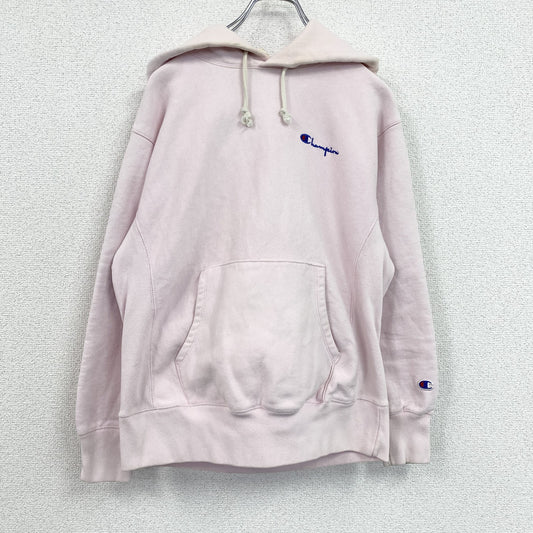 Champion　チャンピオン　リバースウィーブ　スウェットパーカー/フーディー　ピンク　Mサイズ