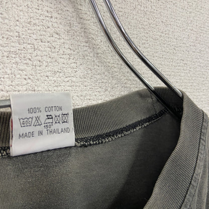 90s～　SKY　スカイ　半袖プリントTシャツ　スーベニアTシャツ　フェード　ヴィンテージ　黒　ブラック　