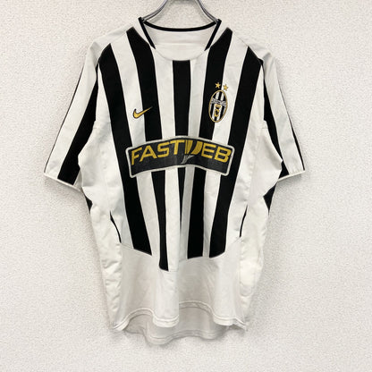 NIKE　ナイキ　JUVENTUS　ユヴェントス　ユニフォーム　ゲームシャツ　黒　ブラック　白　ホワイト　Mサイズ