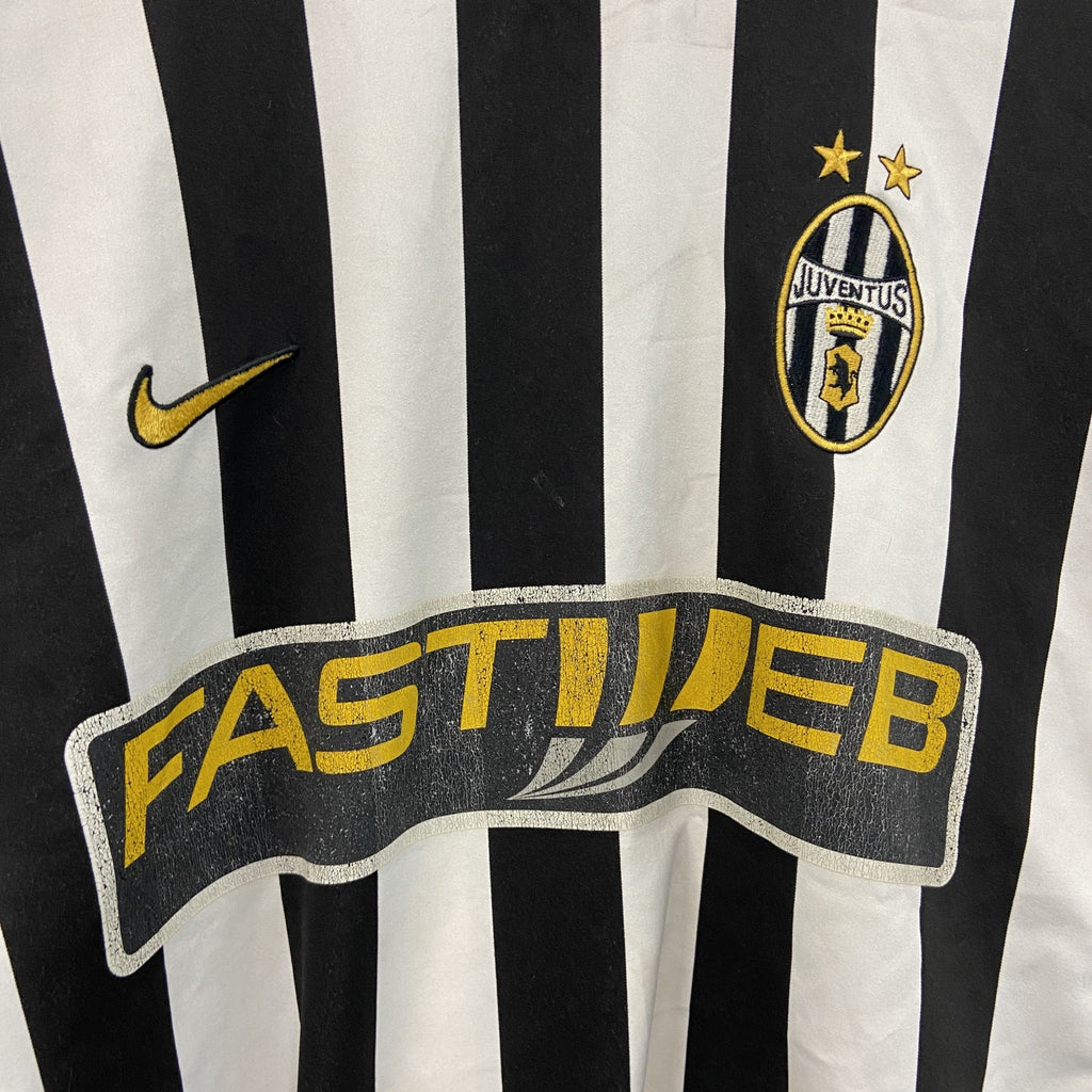 NIKE　ナイキ　JUVENTUS　ユヴェントス　ユニフォーム　ゲームシャツ　黒　ブラック　白　ホワイト　Mサイズ