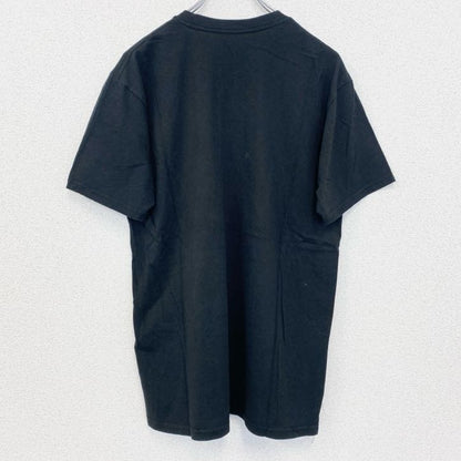 古着 used　AC/DC　半袖プリントバンドTシャツ　レトロデザイン　ロック　クルーネック　黒　ブラック　Mサイズ