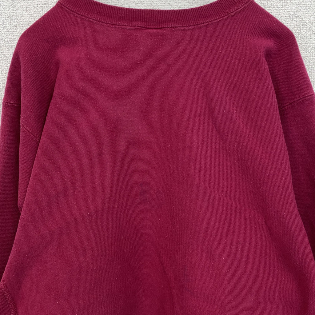 90s　Champion　チャンピオン　リバースウィーブ　スウェット/トレーナー　刺繍タグ　ピンク　2XLサイズ
