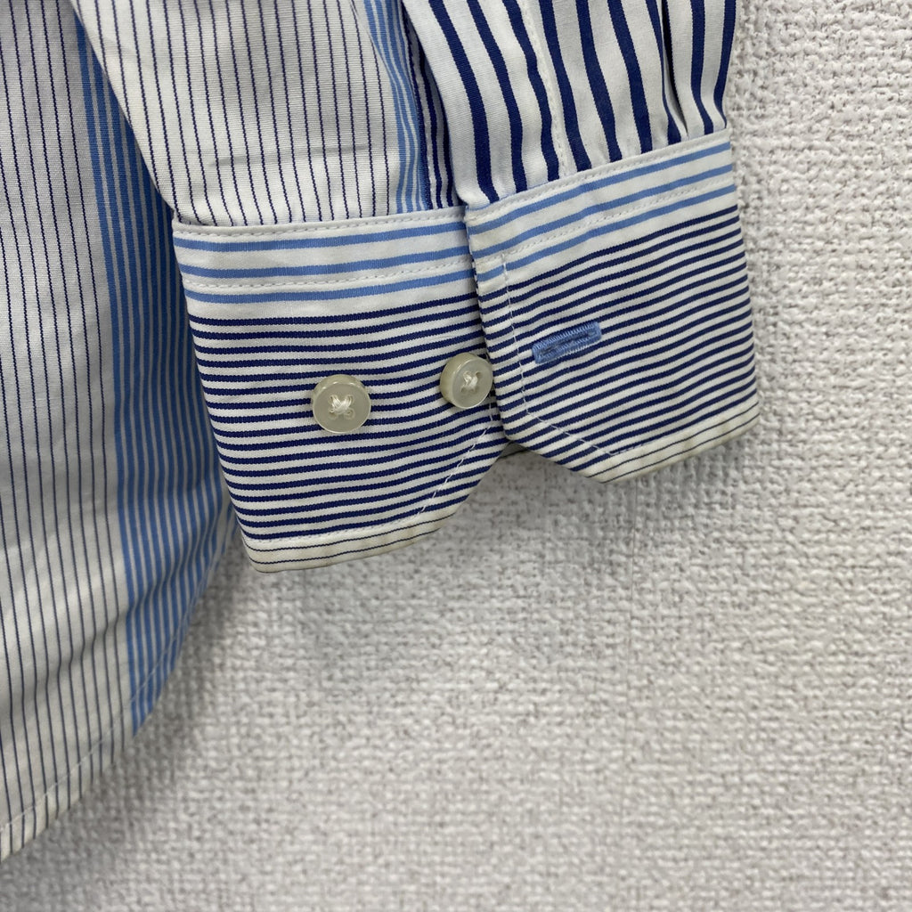 TOMMY HILFIGER　トミーヒルフィガー　長袖シャツ　ストライプ柄　水色　ライトブルー　Mサイズ