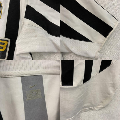 NIKE　ナイキ　JUVENTUS　ユヴェントス　ユニフォーム　ゲームシャツ　黒　ブラック　白　ホワイト　Mサイズ