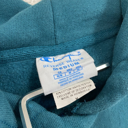 Champion　チャンピオン　リバースウィーブ　スウェットパーカー/フーディー　エメラルドグリーン　Mサイズ