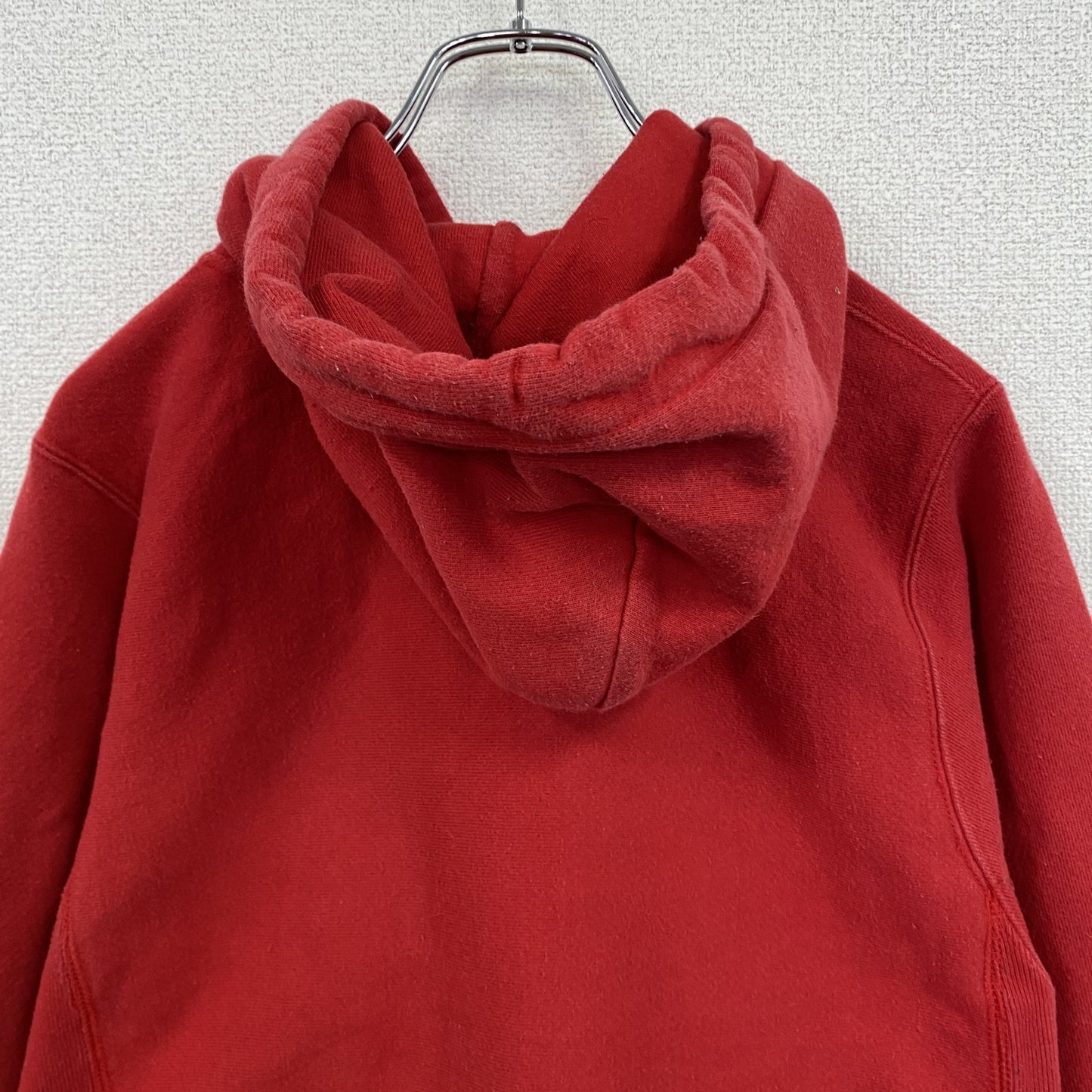Champion　チャンピオン　リバースウィーブ　スウェットパーカー/フーディー　赤　レッド　XSサイズ