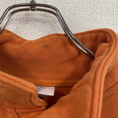 Champion　チャンピオン　リバースウィーブ　ハーフボタンスウェット/トレーナー　オレンジ　Sサイズ