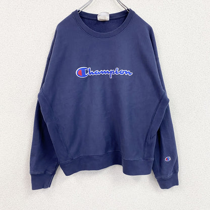 Champion　チャンピオン　リバースウィーブ　スウェット/トレーナー　紺　ネイビー　XLサイズ