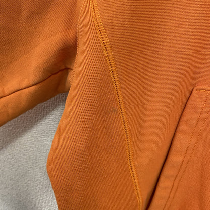 Champion　チャンピオン　リバースウィーブ　ハーフボタンスウェット/トレーナー　オレンジ　Sサイズ