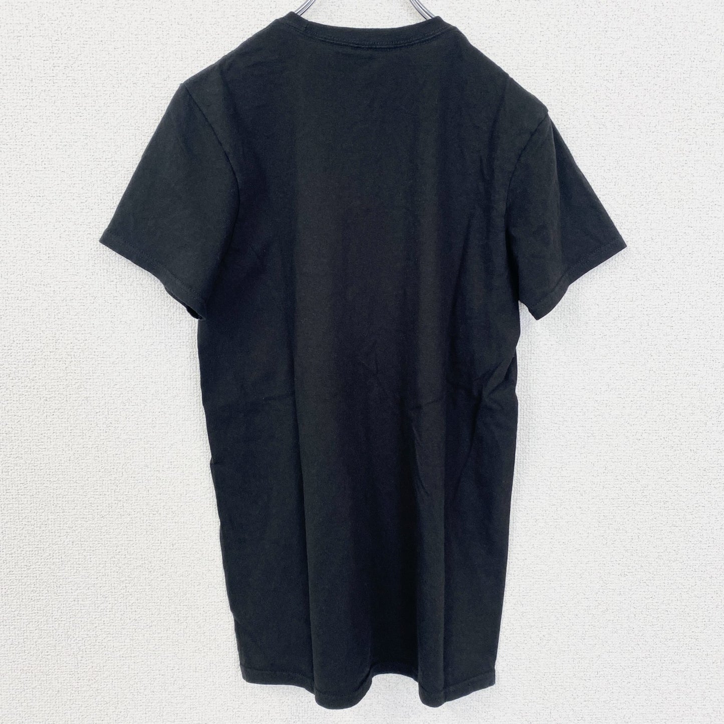 古着 used　AC/DC　半袖バンドプリントTシャツ　クルーネック　音楽　ミュージック　黒　ブラック　Sサイズ
