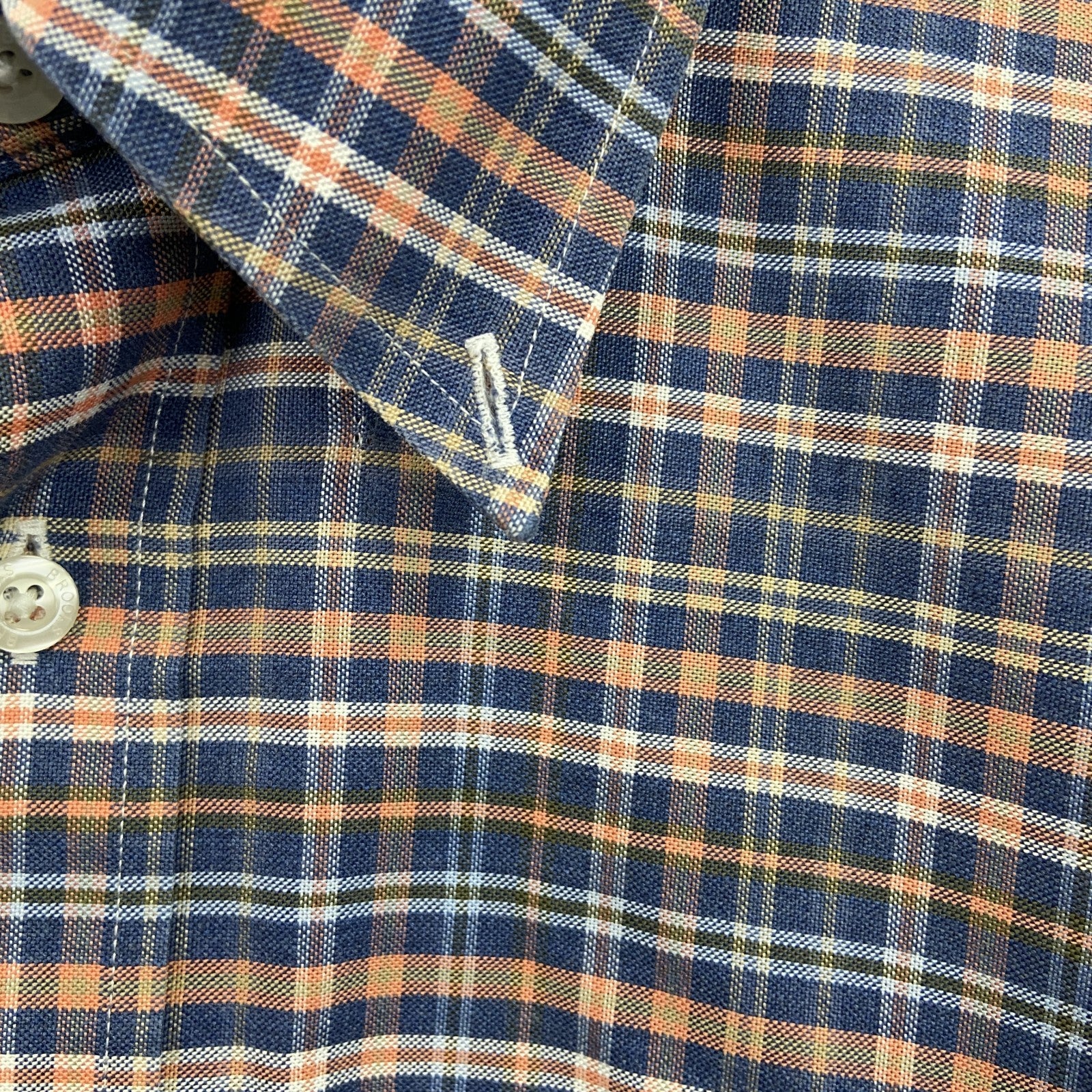 BROOKS BROTHERS　ブルックスブラザーズ　長袖シャツ　ボタンダウンシャツ　チェック柄　マルチカラー　XLサイズ