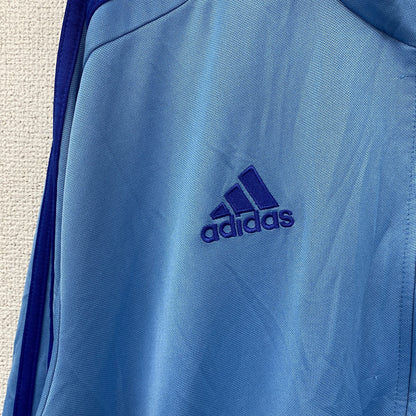 adidas　アディダス　トラックジャケット/ジャージ　パフォーマンスロゴ　青　ブルー　2XLサイズ