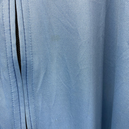 adidas　アディダス　トラックジャケット/ジャージ　パフォーマンスロゴ　青　ブルー　2XLサイズ