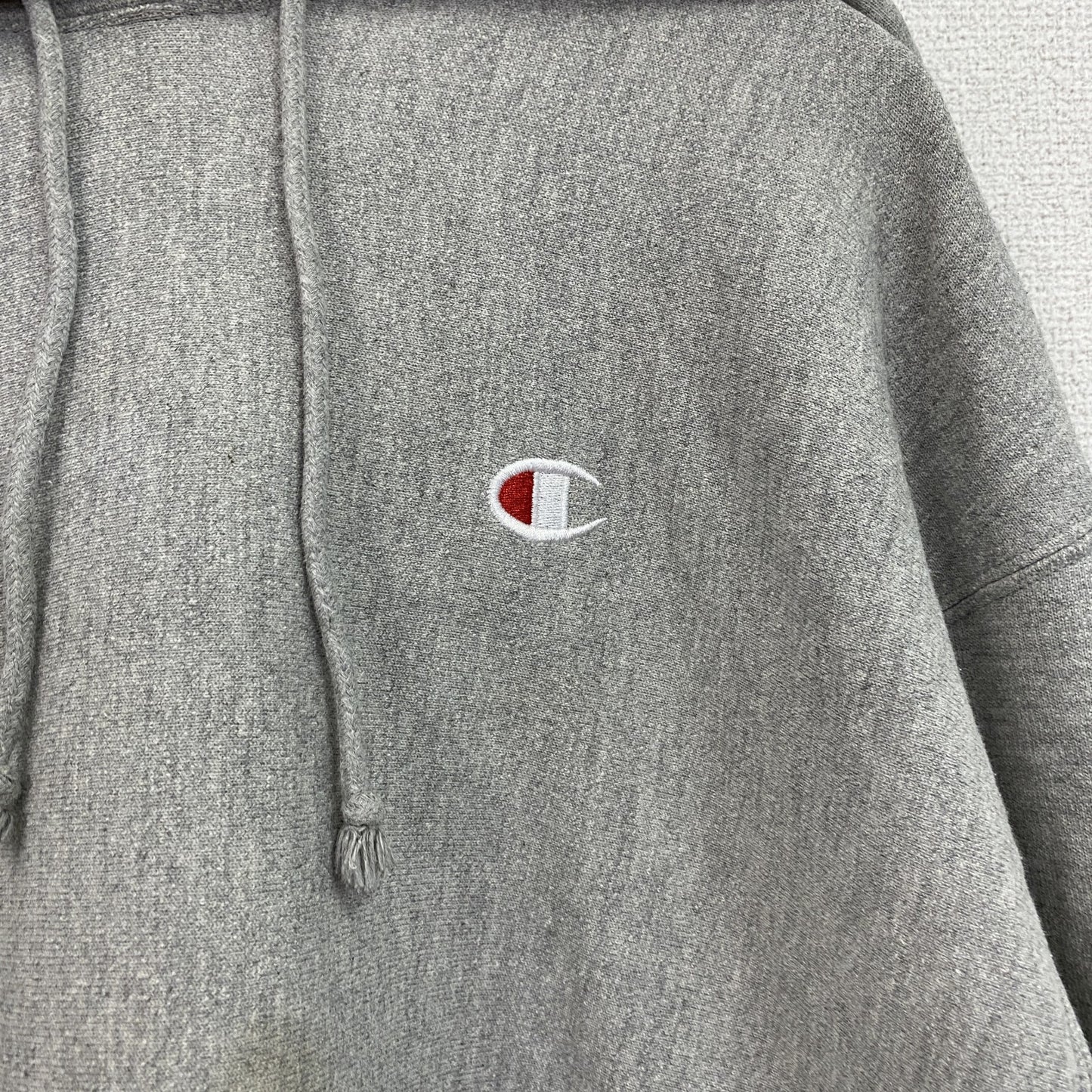 Champion　チャンピオン　リバースウィーブ　スウェットパーカー/フーディー　灰色　グレー　Lサイズ