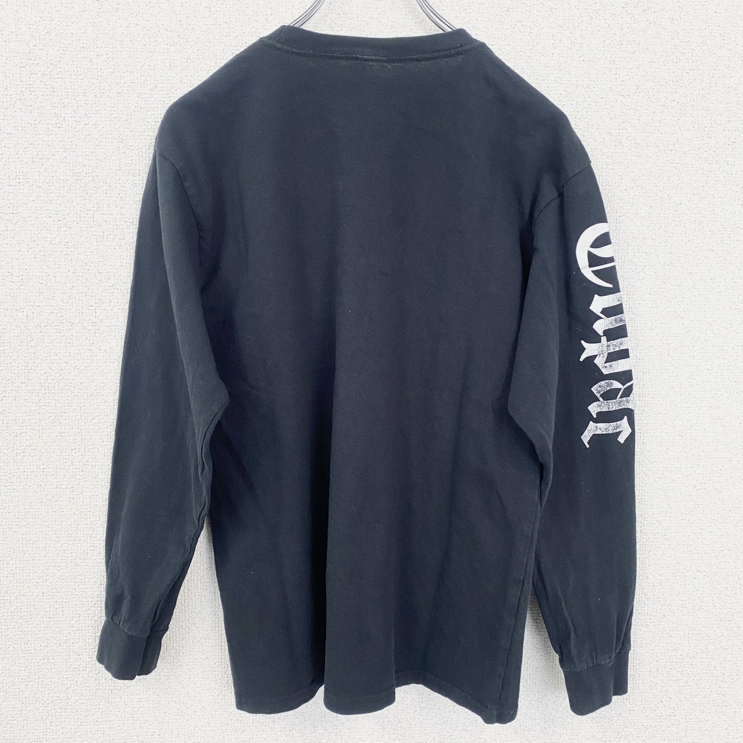 古着 used　2PAC　ツーパック　半袖バンドプリントTシャツ　ラップ　黒　ブラック　レトロデザイン　クルーネック　XSサイズ
