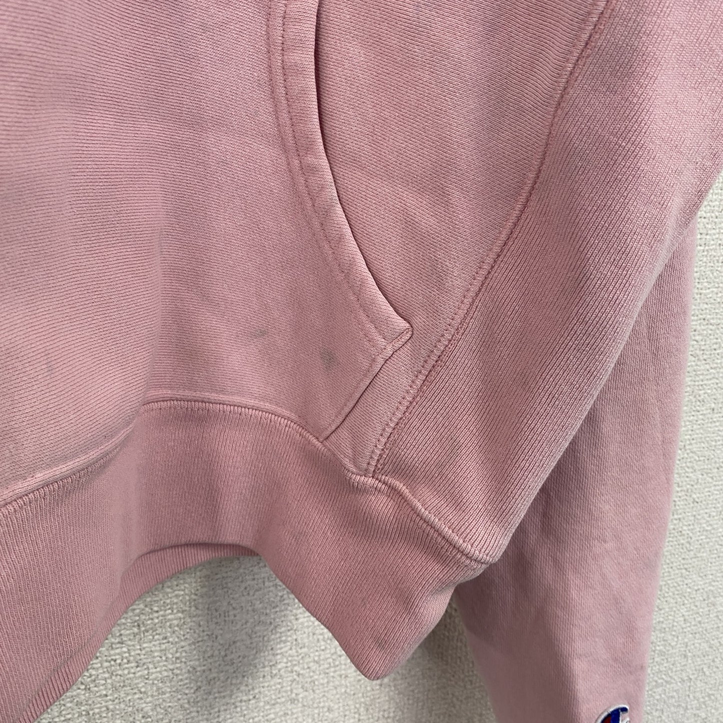 Champion　チャンピオン　リバースウィーブ　スウェットパーカー/フーディー　花柄　ピンク　Sサイズ