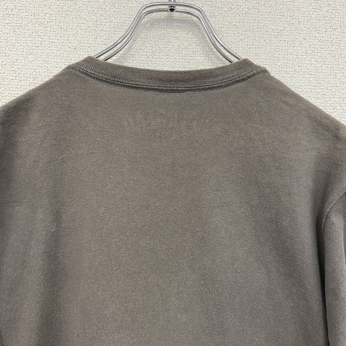 SUPERDEAD　半袖プリントアニマルTシャツ　マウス　酔っ払いネズミ　車　茶色　ブラウン　Sサイズ