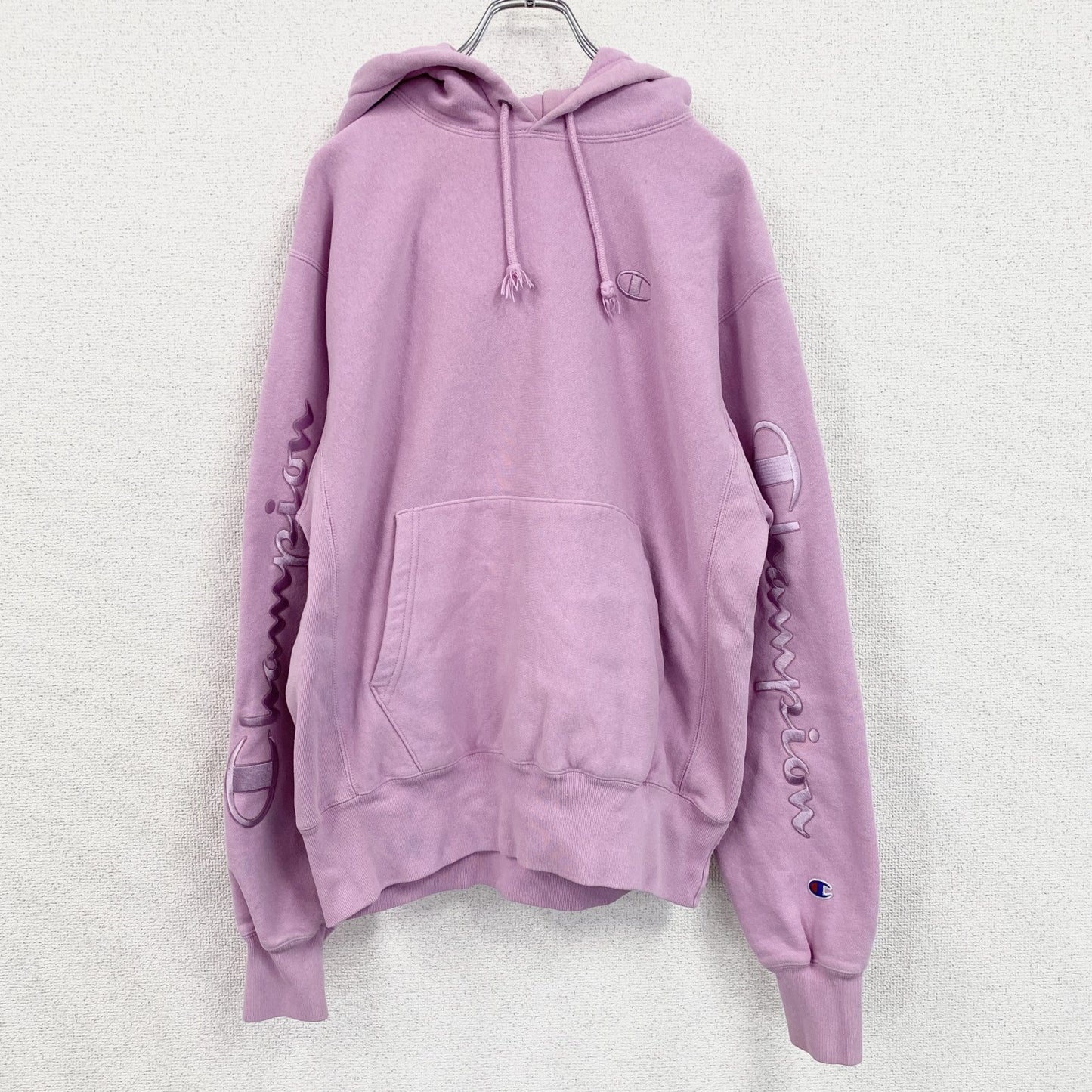 Champion　チャンピオン　リバースウィーブ　スウェットパーカー/フーディー　ピンク　Mサイズ