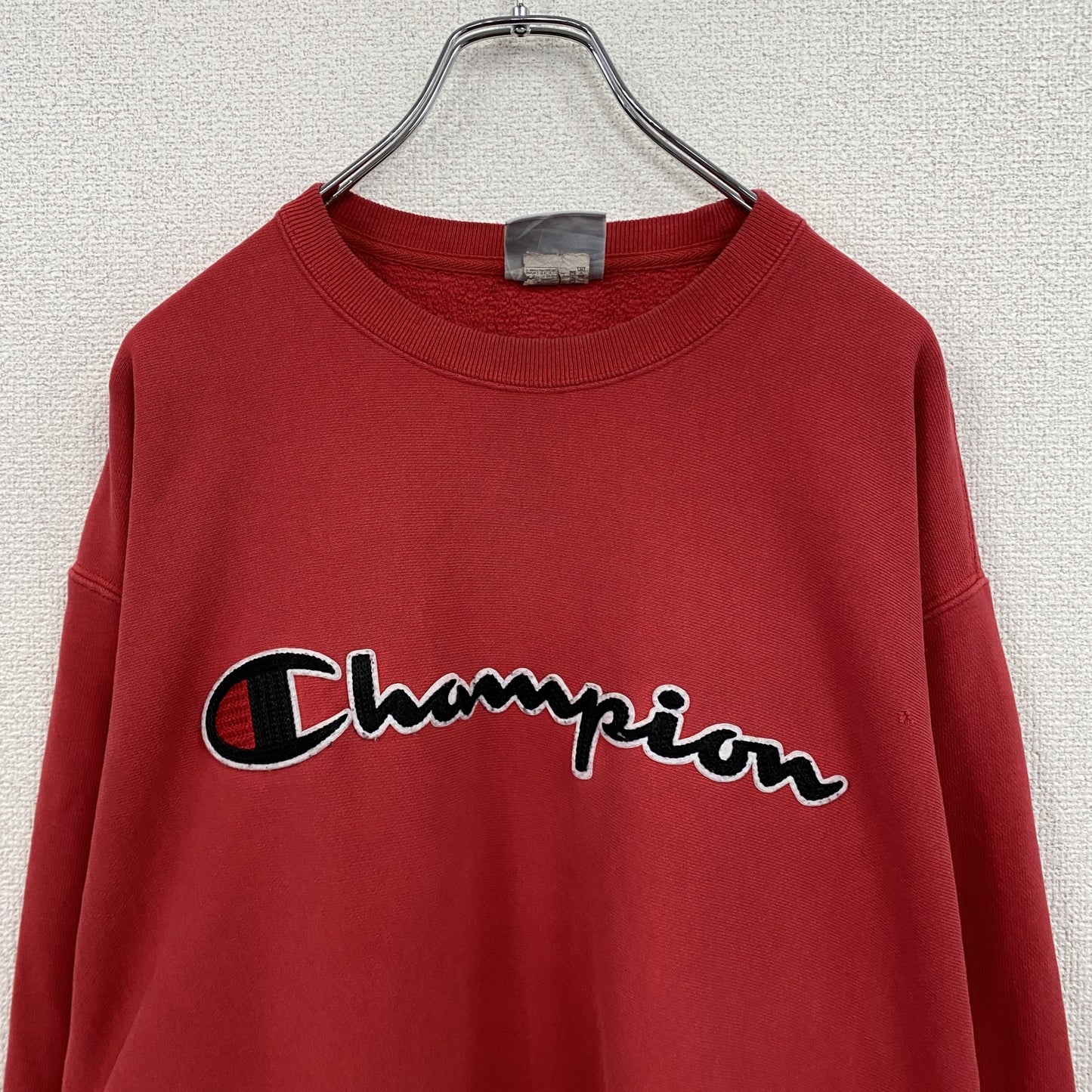 Champion　チャンピオン　リバースウィーブ　スウェット/トレーナー　フェード　赤　レッド　Lサイズ
