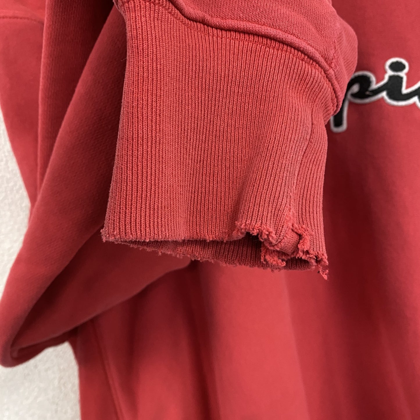 Champion　チャンピオン　リバースウィーブ　スウェット/トレーナー　フェード　赤　レッド　Lサイズ