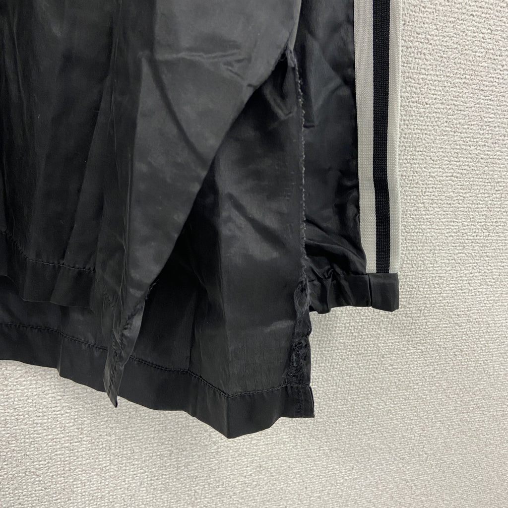 90s～　adidas　アディダス　ナイロンパーカー　ウインドブレーカー　ヴィンテージ　黒　ブラック　Oサイズ