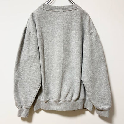 古着 used　COCONUTCREEK　長袖ロゴプリントスウェット　トレーナー　サバンナ　グレー　秋冬服　Lサイズ