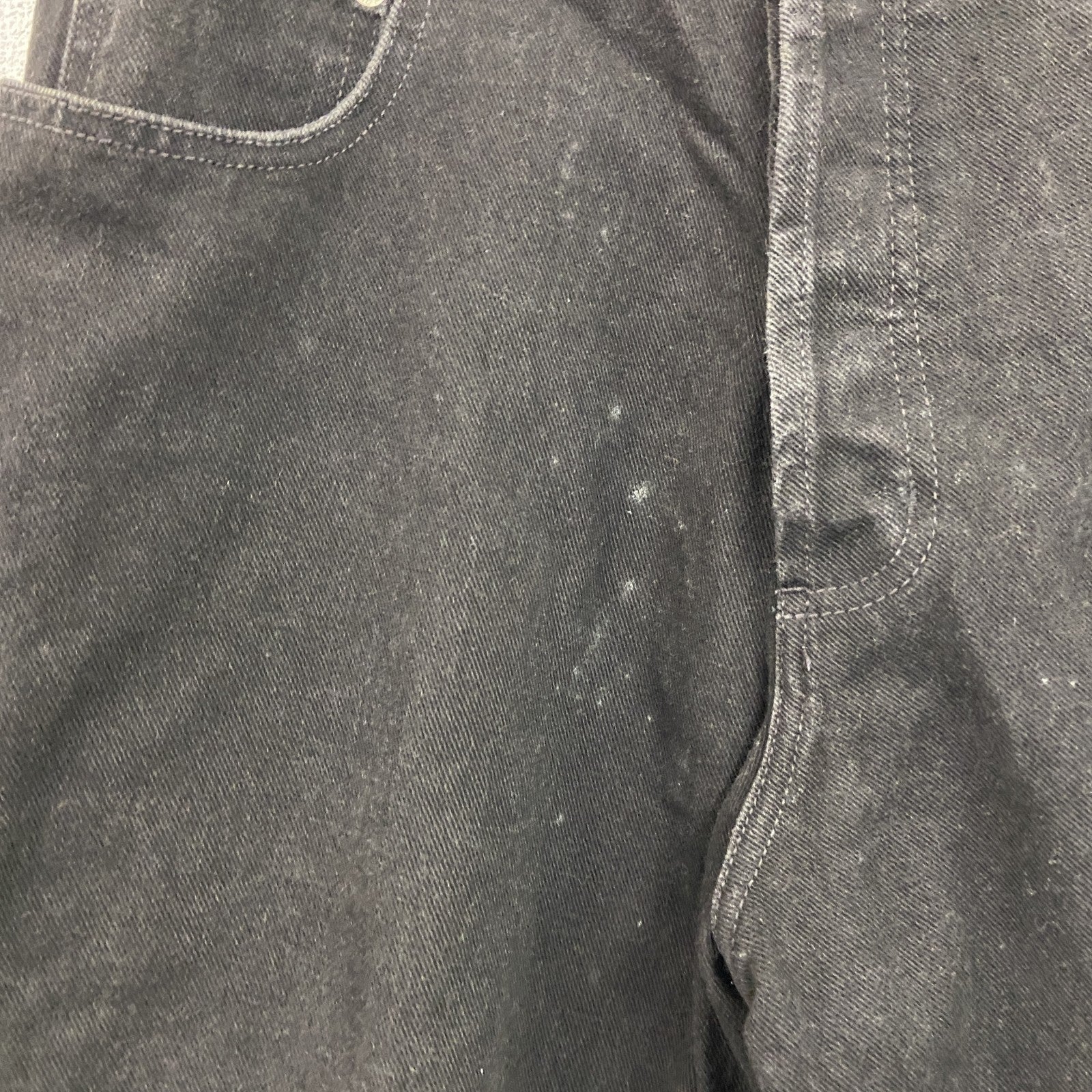 90s　GUESS JEANS　ゲスジーンズ　デニムパンツ/ジーンズ　ボタンフライ　黒　ブラック　W34サイズ