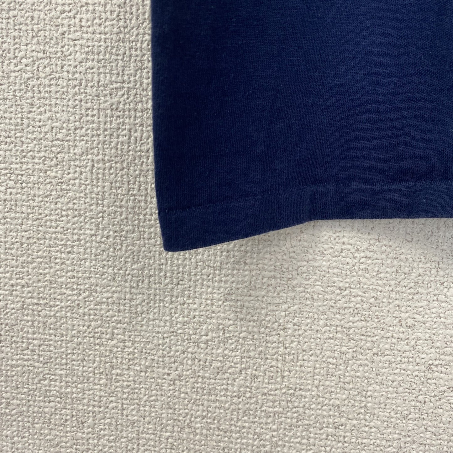 古着 used　90s　ONEITA　半袖ワンポイントTシャツ　レトロ　ネイビー　紺　シングルステッチ　ヴィンテージ　2XLサイズ