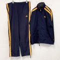 00s　adidas　アディダス　ジャージセットアップ　トラックジャケット　トラックパンツ　紺　ネイビー　Lサイズ