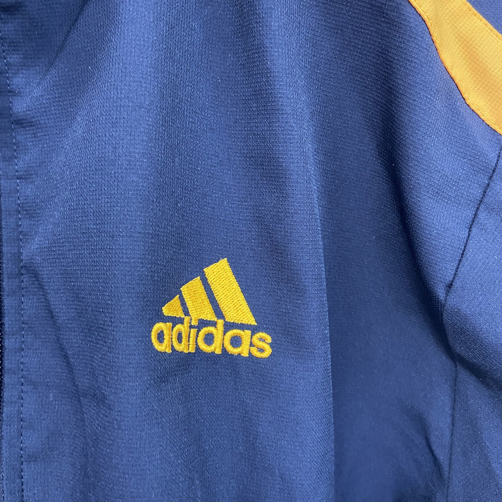 00s　adidas　アディダス　ジャージセットアップ　トラックジャケット　トラックパンツ　紺　ネイビー　Lサイズ