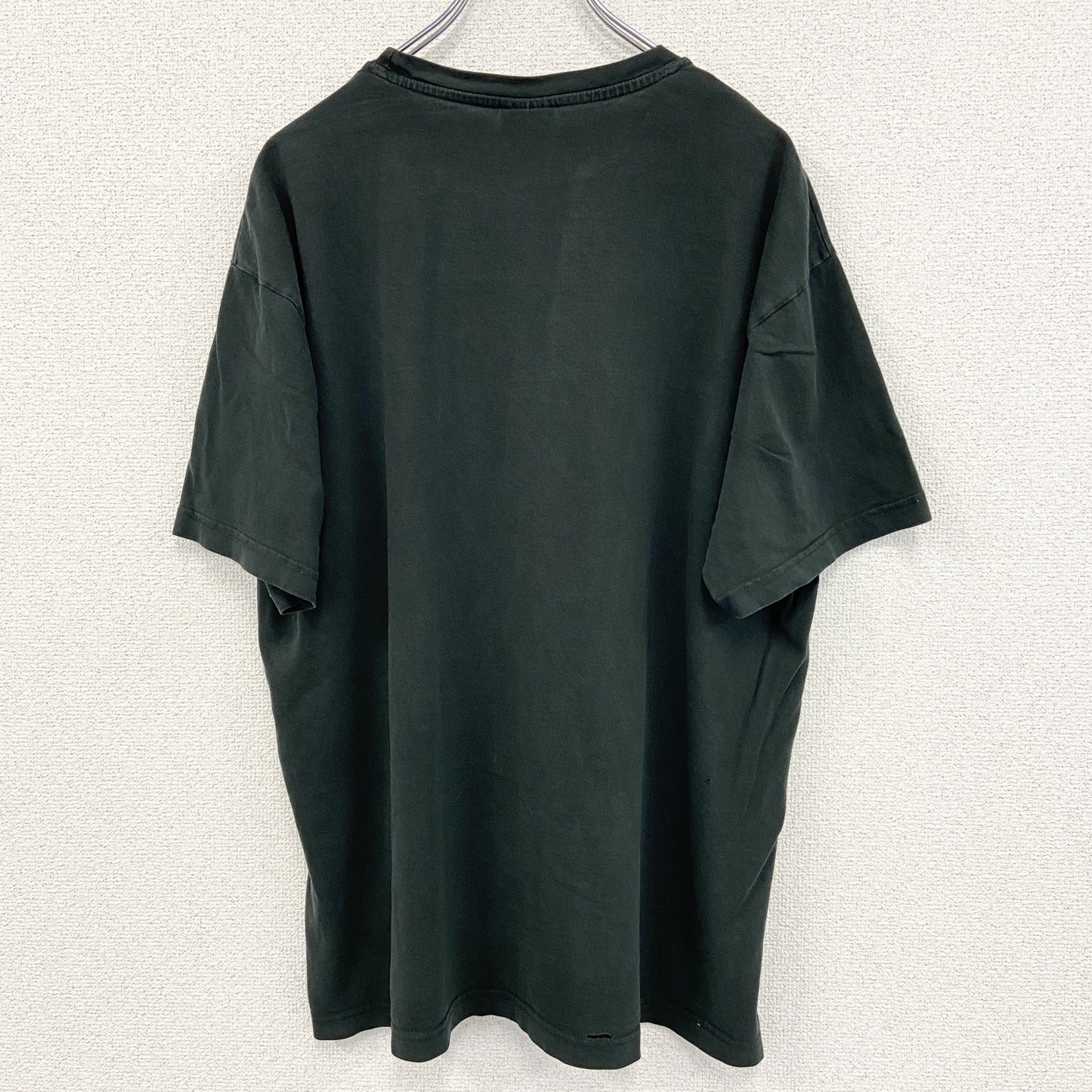古着 used　FCBAYEAN MUNCHEN　半袖プリントTシャツ　TRIPLE　レトロ　黒　クルーネック　XLサイズ
