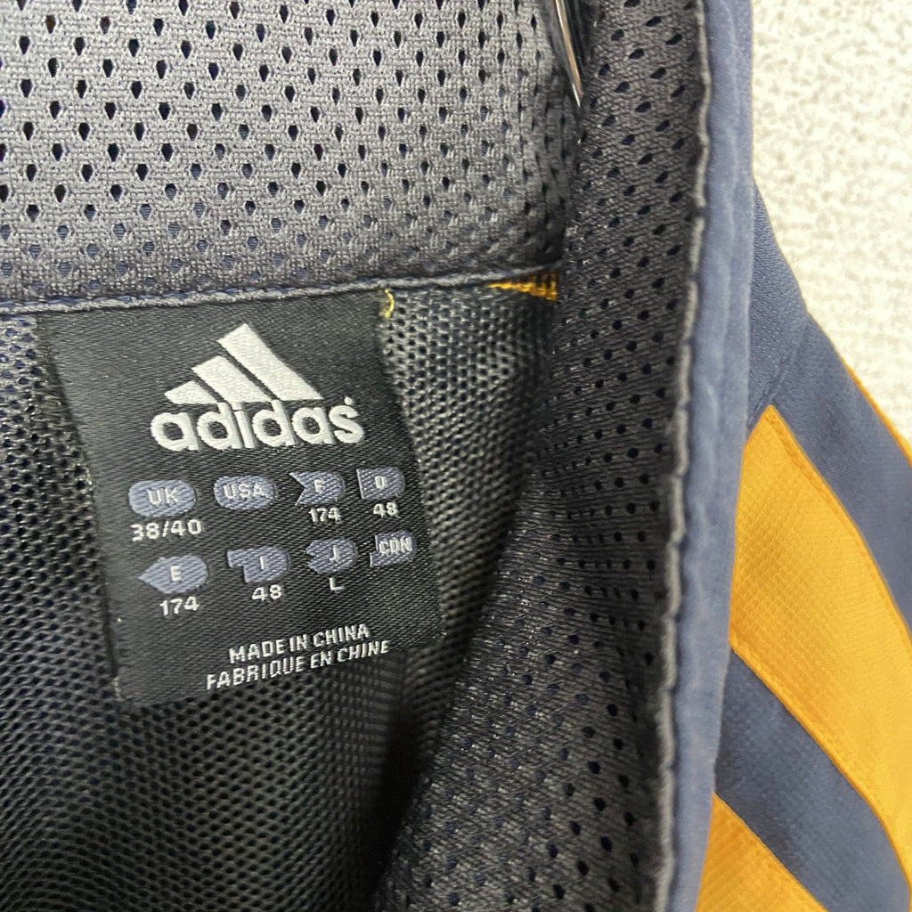 00s　adidas　アディダス　ジャージセットアップ　トラックジャケット　トラックパンツ　紺　ネイビー　Lサイズ