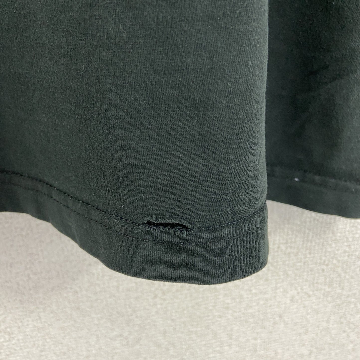 古着 used　FCBAYEAN MUNCHEN　半袖プリントTシャツ　TRIPLE　レトロ　黒　クルーネック　XLサイズ