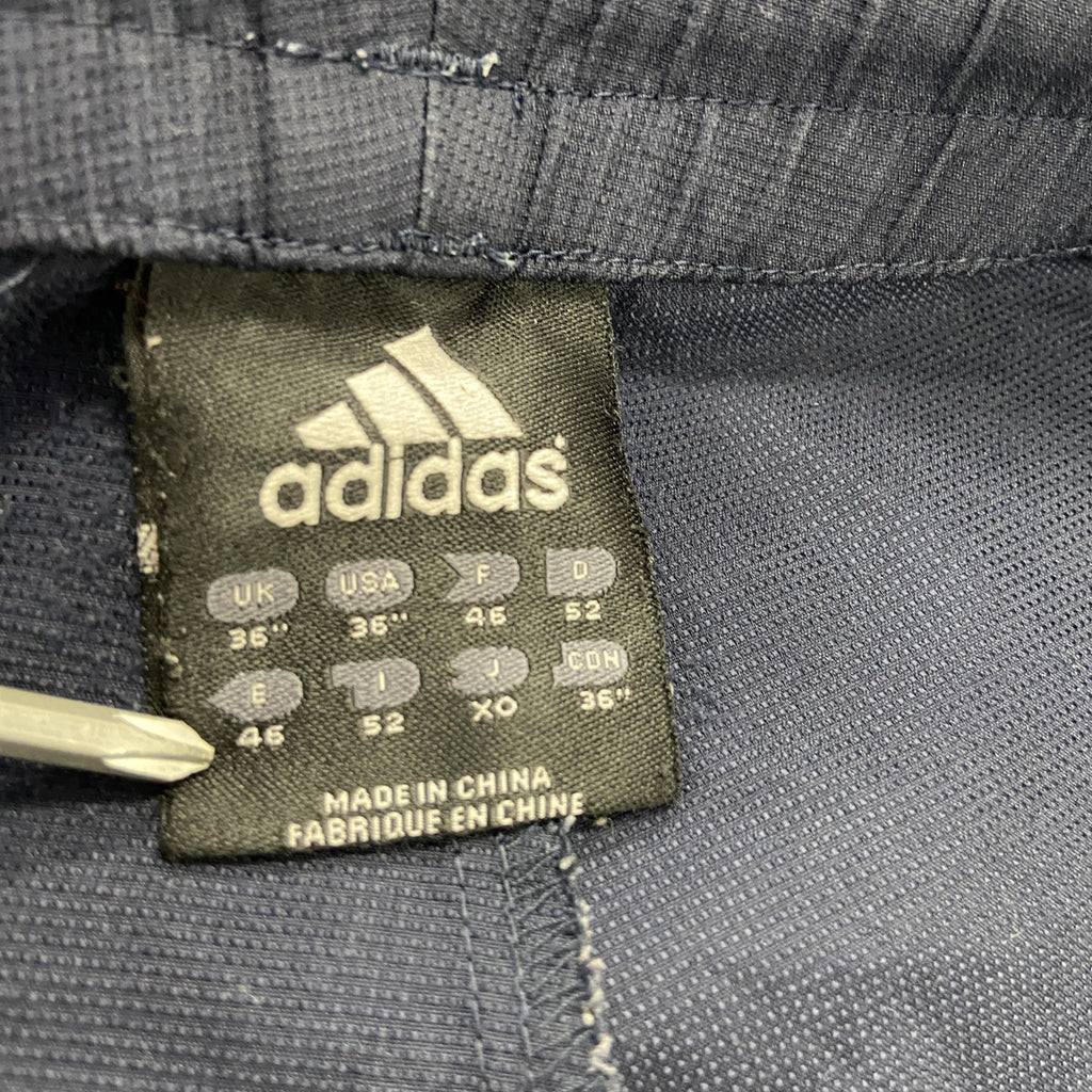 00s　adidas　アディダス　ジャージセットアップ　トラックジャケット　トラックパンツ　紺　ネイビー　Lサイズ