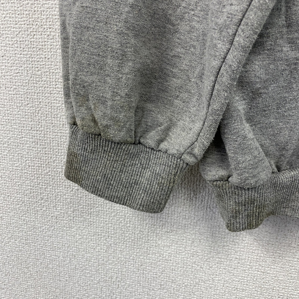～90s　adidas　アディダス　スウェット/トレーナー　ラグランスリーブ　ヴィンテージ　灰色　グレー　198サイズ