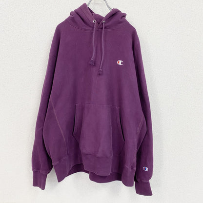 Champion　チャンピオン　リバースウィーブ　スウェットパーカー/フーディー　紫　パープル　XLサイズ