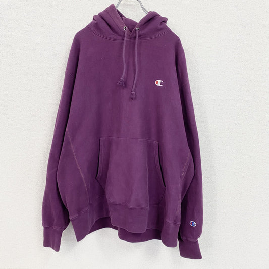 Champion　チャンピオン　リバースウィーブ　スウェットパーカー/フーディー　紫　パープル　XLサイズ
