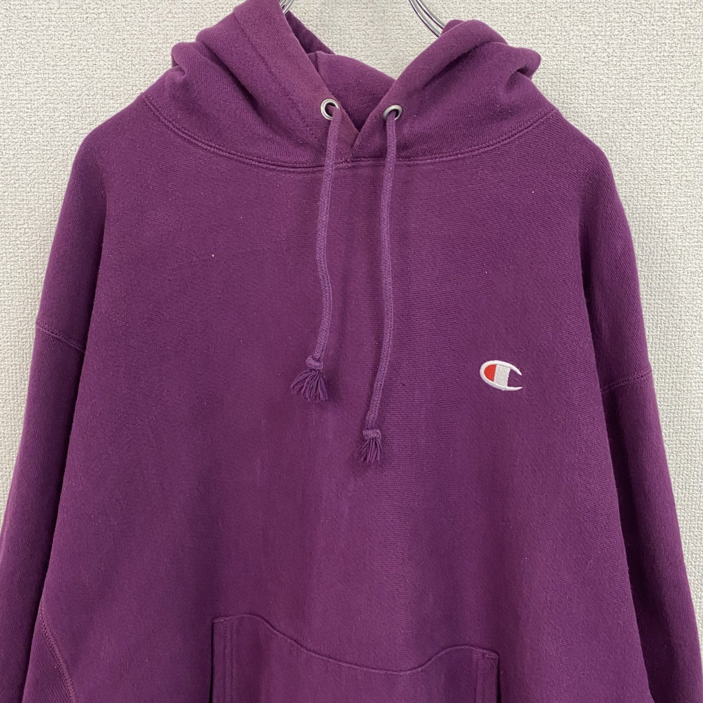 Champion　チャンピオン　リバースウィーブ　スウェットパーカー/フーディー　紫　パープル　XLサイズ