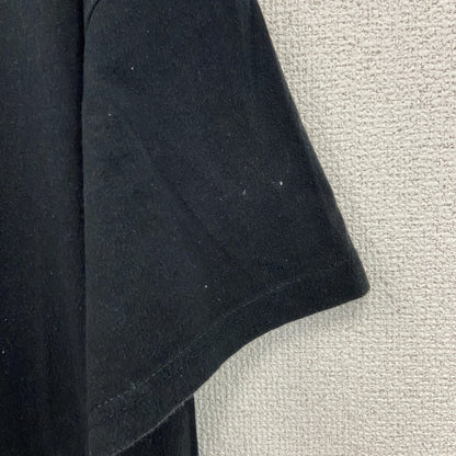 古着 used　TEES FACTORY　半袖プリントTシャツ　トカゲ　カジュアルデザイン　黒　ブラック　クルーネック　Lサイズ