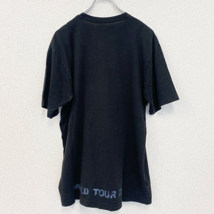 古着 used　半袖音楽プリントTシャツ　ナイトレンジャー　ハードロック　黒　ブラック　クルーネック　Lサイズ