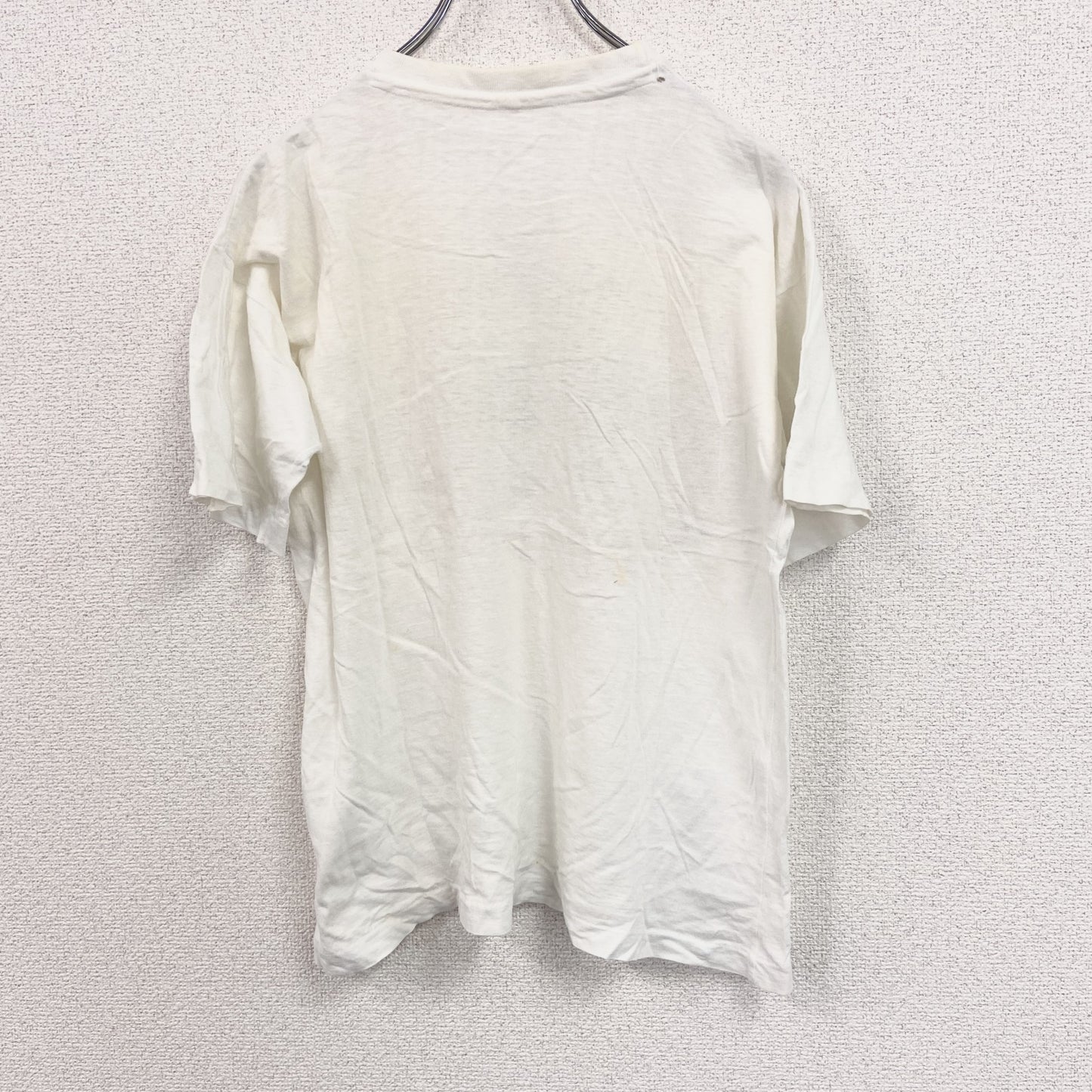 80s～　JUN SKY WALKER(S)　ジュンスカイウォーカーズ　半袖Tシャツ　バンT　シングルステッチ　白　ホワイト