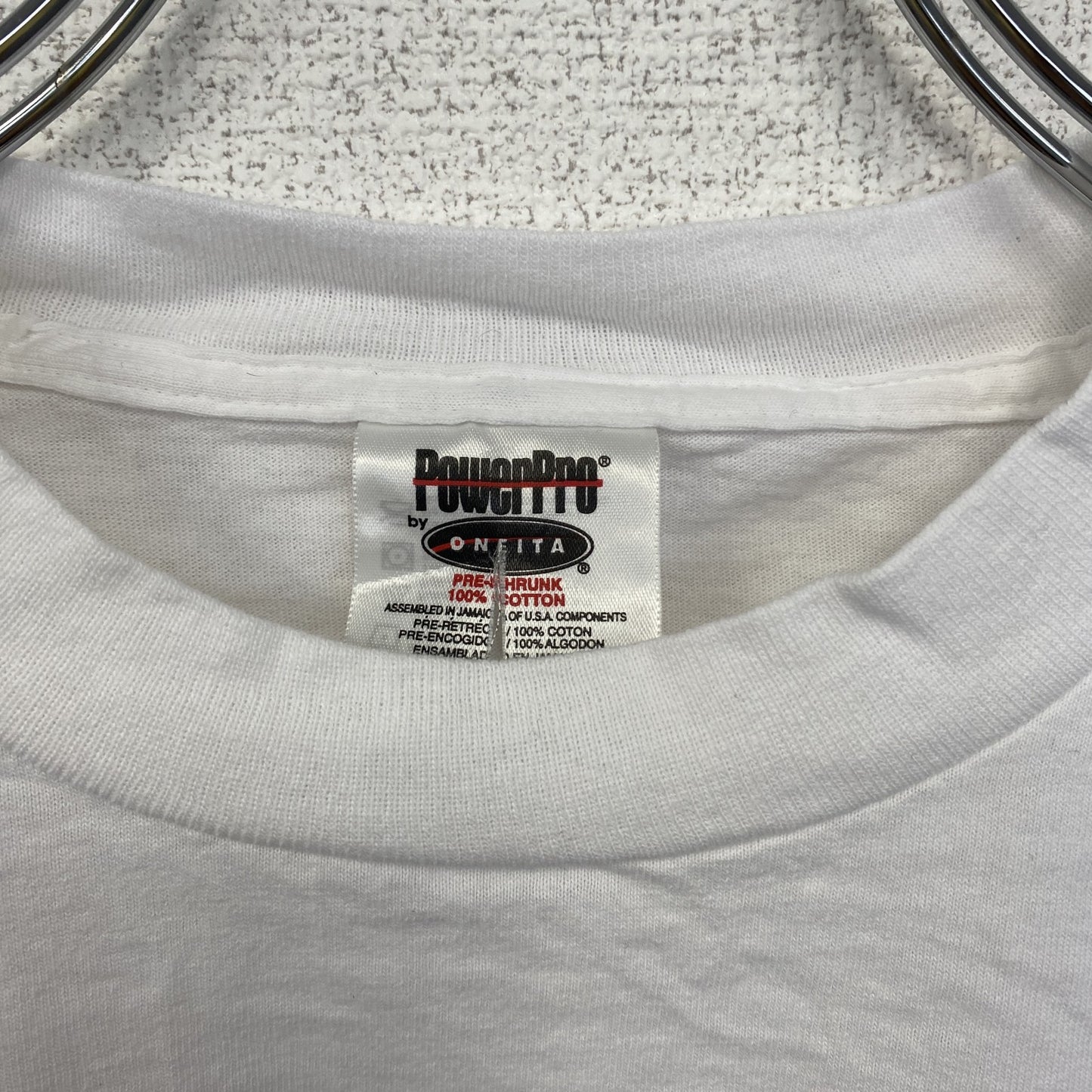 古着 used　半袖プリントTシャツ　ホワイト　白　インディアン　オグラララコタ　シングルステッチ　XLサイズ