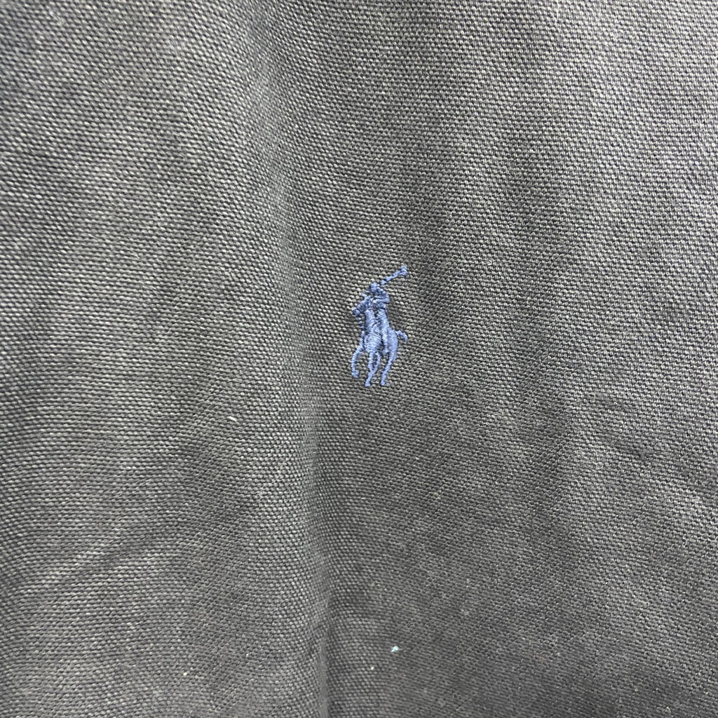 Polo by Ralph Lauan　ラルフローレン　スイングトップ　刺繡ロゴ　フェード　黒　ブラック　XLサイズ