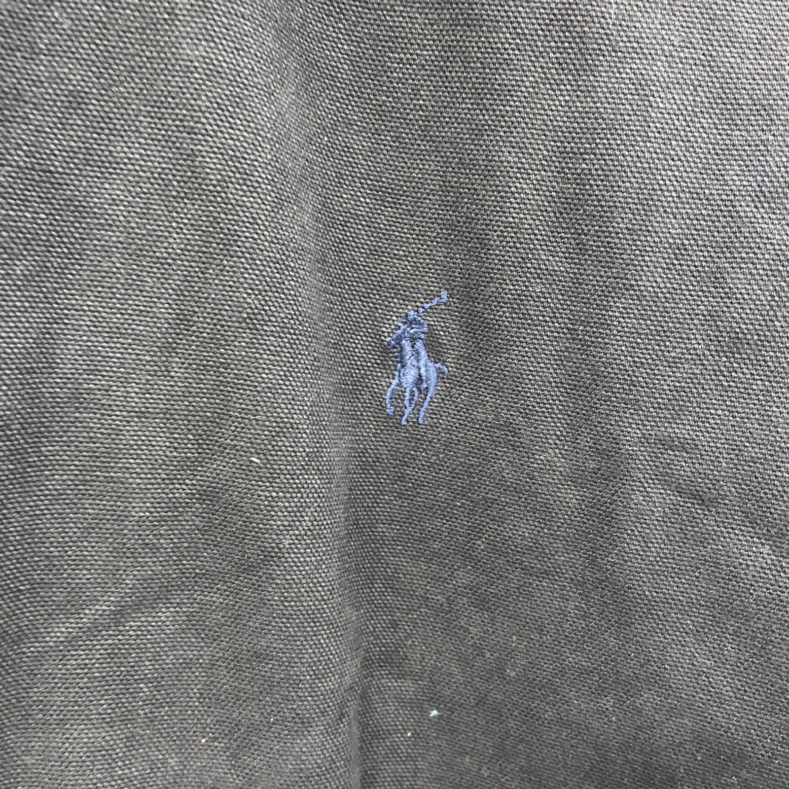 Polo by Ralph Lauan　ラルフローレン　スイングトップ　刺繡ロゴ　フェード　黒　ブラック　XLサイズ