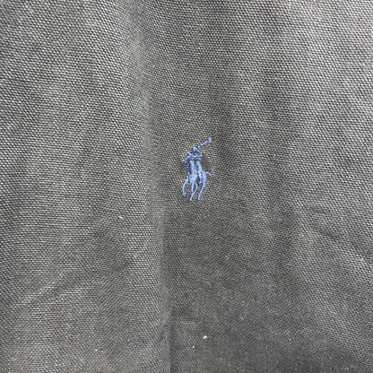 Polo by Ralph Lauan　ラルフローレン　スイングトップ　刺繡ロゴ　フェード　黒　ブラック　XLサイズ
